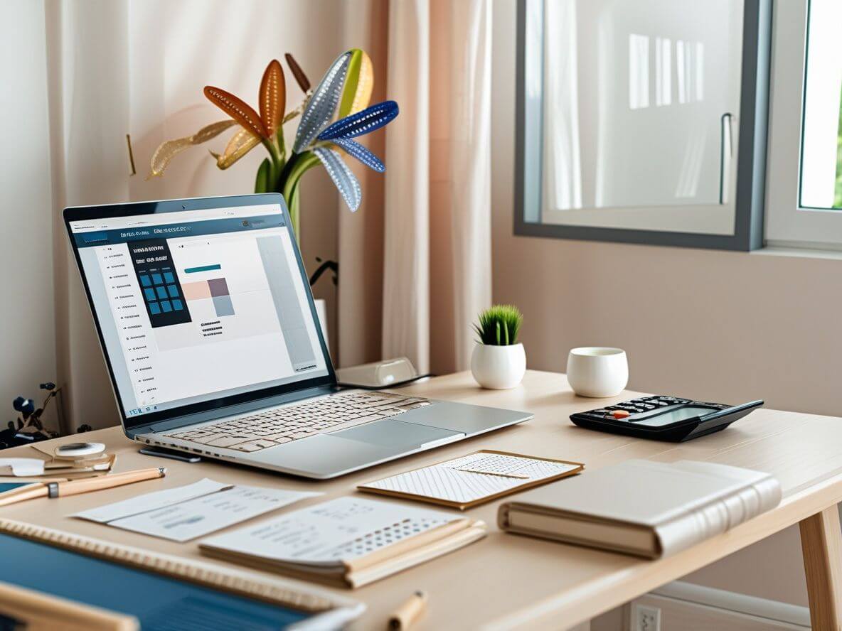 elevated office space organised with reporting